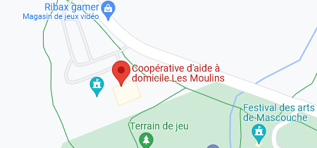 Google Map Coop Les Moulins